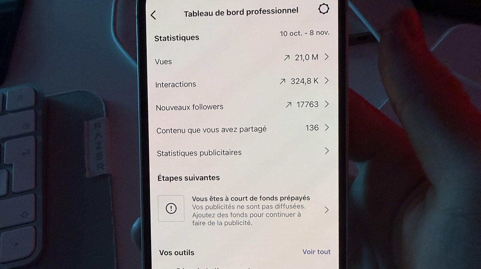 Résultat agence OFM