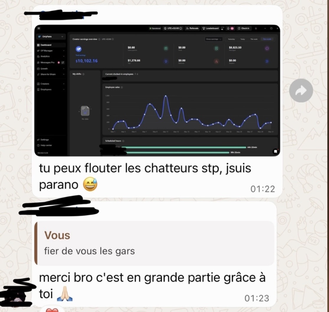 Résultat coaching OFM