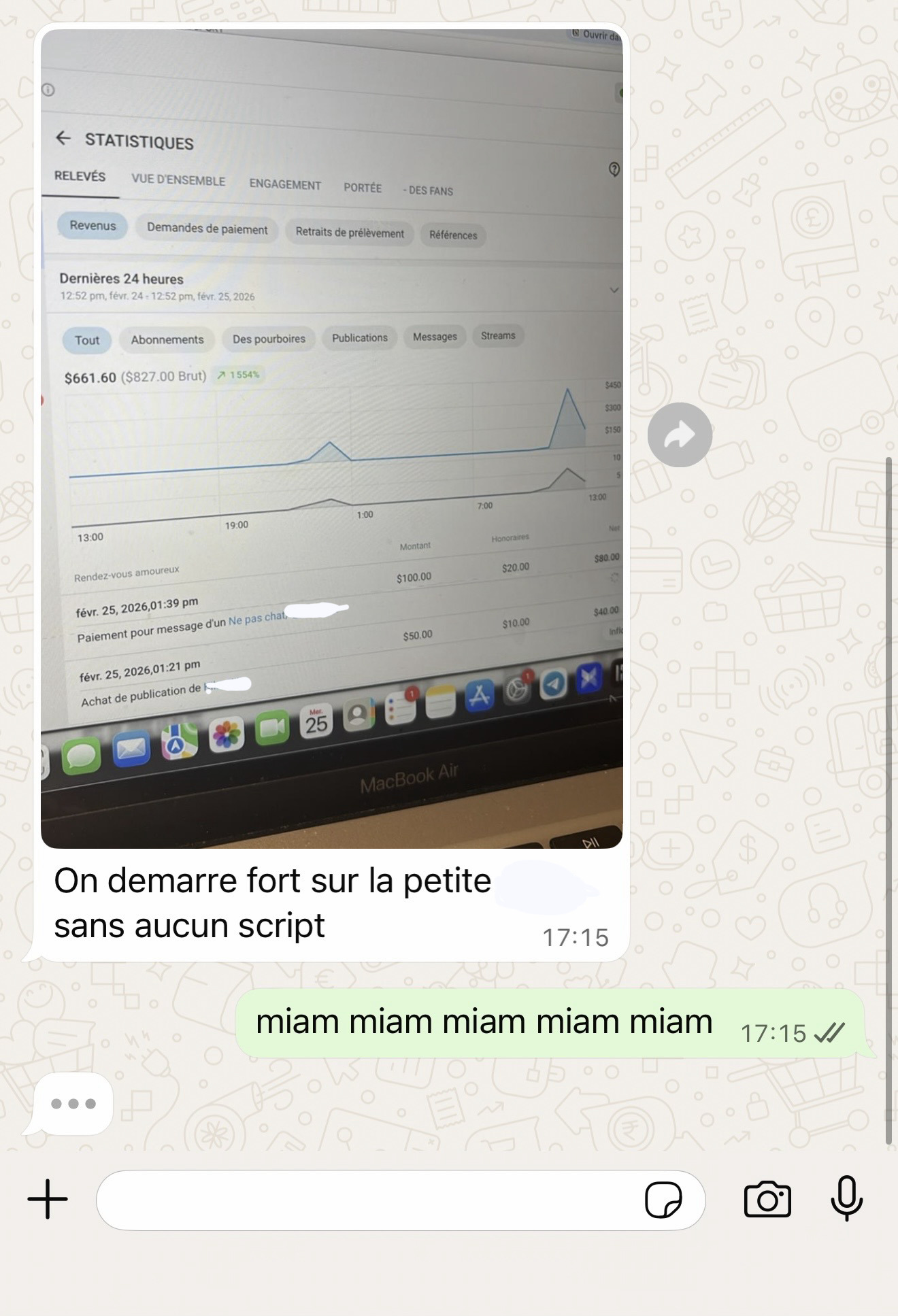 Résultat coaching OFM